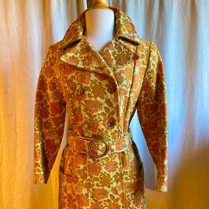 Vintage 1970’s Brocade Coat